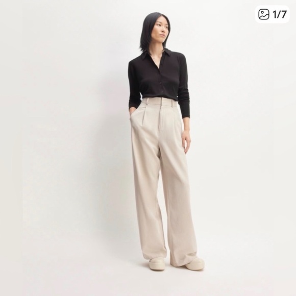 Everlane Pants - Everlane Way High Drape Pant